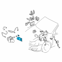 OEM Toyota Avalon Pump Assy, Brake Traction Diagram - 47980-07020