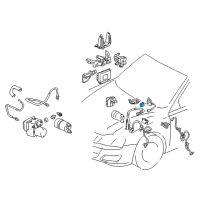 OEM 2002 Toyota Avalon Sensor Diagram - 89246-07010