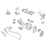 OEM 2017 Lincoln MKC Latch Diagram - EJ7Z-7806072-AA