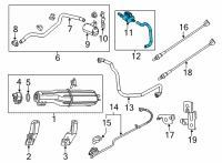 OEM 2020 Ram ProMaster 2500 Valve-PURGE Control Diagram - 4627832AB