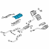 OEM Hyundai Genesis Protector-Heat Center Diagram - 28793-B1000