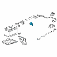 OEM Cadillac Relay Diagram - 12135194