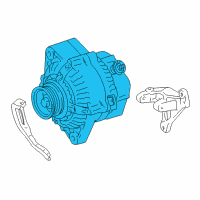 OEM 2001 Toyota Solara Alternator Diagram - 27060-74590-84