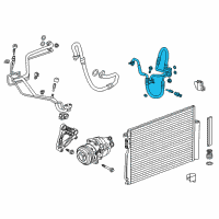 OEM Chevrolet Trax Discharge Hose Diagram - 42752132