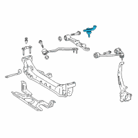 OEM 1996 Lexus LS400 Front Lower Ball Joint Assembly Diagram - 43340-59036