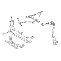 OEM 1996 Lexus LS400 Bolt(For Suspension Upper Arm) Diagram - 90105-12258