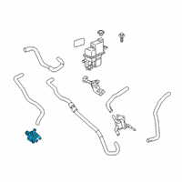 OEM 2020 Lexus LC500h Pump Assy, Water W/Motor Diagram - G9040-33050