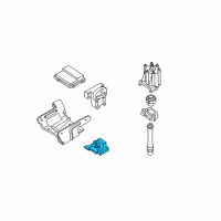 OEM 1993 Chevrolet Cavalier Module Diagram - 19178833