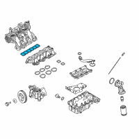 OEM 2013 Lincoln MKX Gasket Diagram - AT4Z-9H486-A