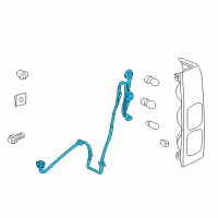 OEM Hummer H3T Socket & Wire Diagram - 94723171