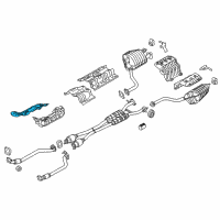 OEM 2014 Hyundai Genesis Protector-Heat Front, RH Diagram - 28792-3M000