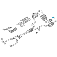 OEM Kia K900 Support Assembly-Hanger Diagram - 287853T100