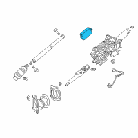 OEM 2017 Cadillac XT5 Lock Module Diagram - 84625122