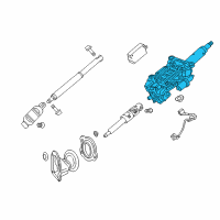 OEM 2018 Cadillac XT5 Column Assembly Diagram - 84703234