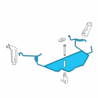 OEM Nissan Cube Hanger-Spare Tire Diagram - 57210-1FC0B