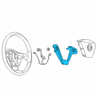 OEM 2004 Cadillac SRX Switch Asm-Driver Information Display & Multifunction *Ebony Diagram - 15776584