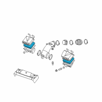 OEM Chevrolet Corvette Element Diagram - 10342024