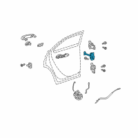 OEM GMC Door Check Diagram - 20941733