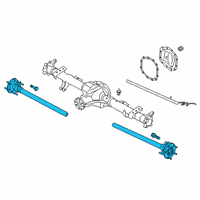 OEM 2020 Ford Ranger Axle Assembly Diagram - KB3Z-4234-C