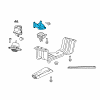 OEM 2018 Jeep Grand Cherokee Bracket-Transmission Mount Diagram - 68275990AA