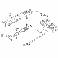 OEM Hyundai Kona Nut Diagram - 13183-12000