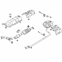 OEM Hyundai Sonata Gasket-Exhaust Pipe Diagram - 28751-D4350