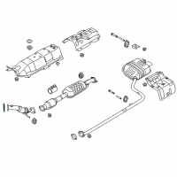 OEM Kia Gasket-Exhaust Pipe Diagram - 28751D4350