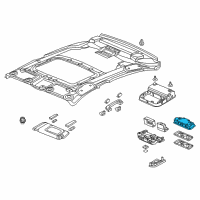 OEM 2018 Acura RLX Base (Max Ivory) Diagram - 34403-TY2-A01ZA