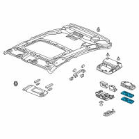 OEM 2018 Acura RLX Lens (Smoke) (Coo) Diagram - 34405-TY2-305ZA