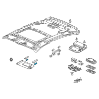 OEM 2016 Acura RLX Bulb Diagram - 83231-TY2-A01