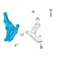 OEM 2020 Kia Soul Front Axle Knuckle Right Diagram - 51716K0000