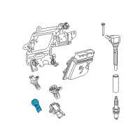 OEM 2016 Jeep Renegade Sensor-Knock Diagram - 68070745AA