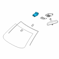 OEM Scion Radiator Sensor Diagram - 88210-WB001