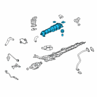 OEM 2022 Honda HR-V Canister Set Diagram - 17011-T7W-A01