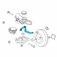 OEM 2010 Mercury Milan Vacuum Hose Diagram - 9E5Z-9C490-D