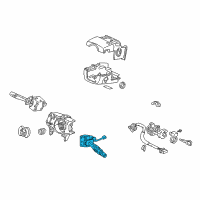 OEM Acura Switch Assembly, Wiper Diagram - 35256-S3V-A02