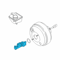 OEM 2006 Ford Freestyle Master Cylinder Diagram - 4F9Z-2140-BA