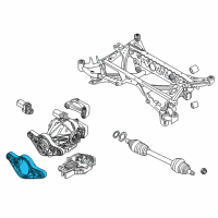 OEM 2021 BMW M2 Adapter, Front Diagram - 33-17-2-284-774