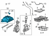 OEM Jeep Gladiator Intake Manifold Diagram - 68490098AA