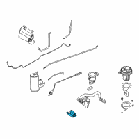 OEM BMW Vacuum Control Solenoid Diagram - 11-72-1-433-458