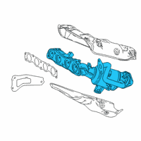 OEM 2020 Toyota Prius Exhaust Manifold Diagram - 17141-37200