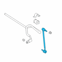 OEM Lexus ES350 Link Assy, Front Stabilizer Diagram - 48820-33060