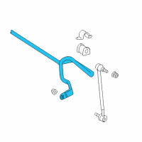 OEM Lexus ES350 Bar, Stabilizer, Front Diagram - 48811-33190