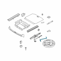 OEM BMW X6 Crank For Wheel Bolt With Width A/F 17 Diagram - 71-12-6-771-036