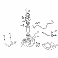 OEM 2016 Ford Transit-350 Filler Cap Diagram - AU5Z-5K204-A