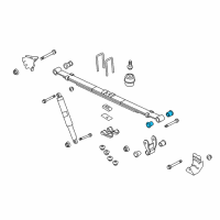 OEM 2004 Ford F-150 Heritage Spring Bushing Diagram - CL3Z-5781-B