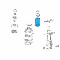 OEM 2010 Chevrolet Camaro Boot Diagram - 92233971