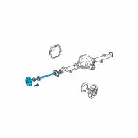 OEM 1999 Ford F-250 Super Duty Axle Shafts Diagram - F75Z-4234-PA