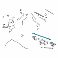 OEM 2020 Nissan Rogue Link Assembly-Connecting No 2 Diagram - 28842-4BG0A