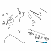 OEM 2020 Nissan Rogue Link Assy-Connecting, No 1 Diagram - 28841-4BG0A